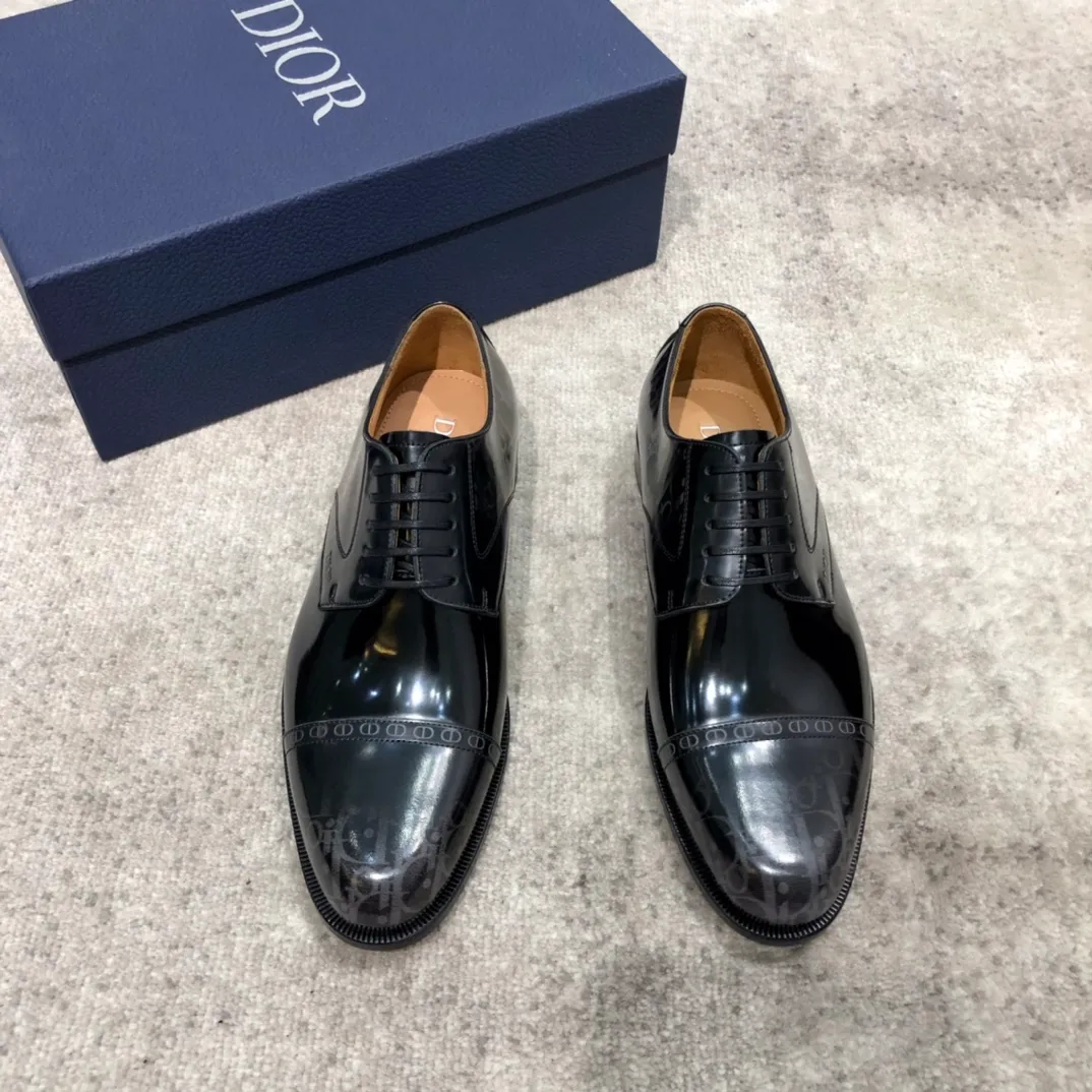 Men's shoes 💰960 Dior high-end men's boutique casual leather shoes, imported cowhide upper, water-dyed cowhide lining, imported genuine leather outsole, perfect details, standard code 38-44 (45 is custom-made, non-returnable and non-exchangeable)